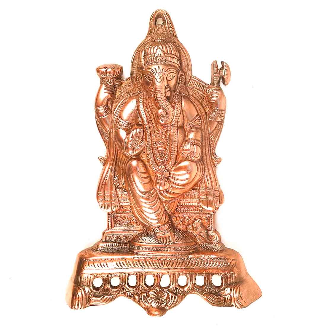 Ganesh Wall Hanging - For Living room & Home Decor - 11 Inch - ApkaMart