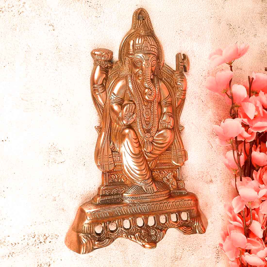 Ganesh Wall Hanging - For Living room & Home Decor - 11 Inch - ApkaMart
