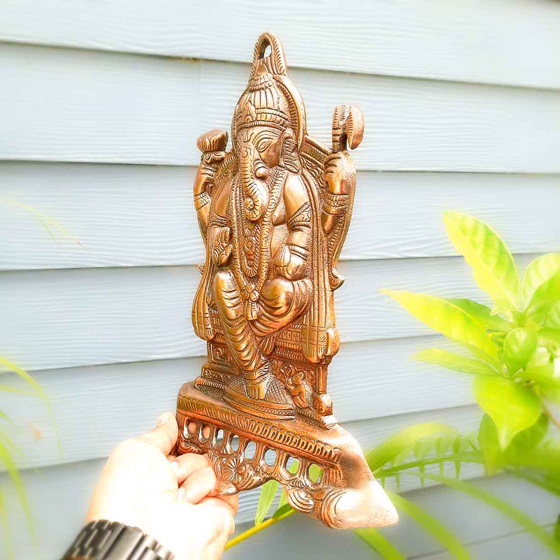 Ganesh Wall Hanging - For Living room & Home Decor - 11 Inch - ApkaMart