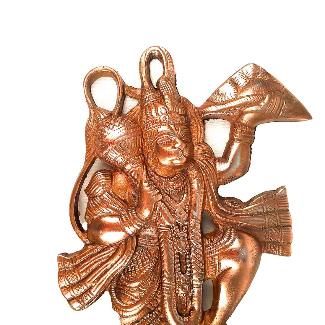 Lord Hanuman Wall Hanging - Metal Wall Decor - 11 Inch - ApkaMart