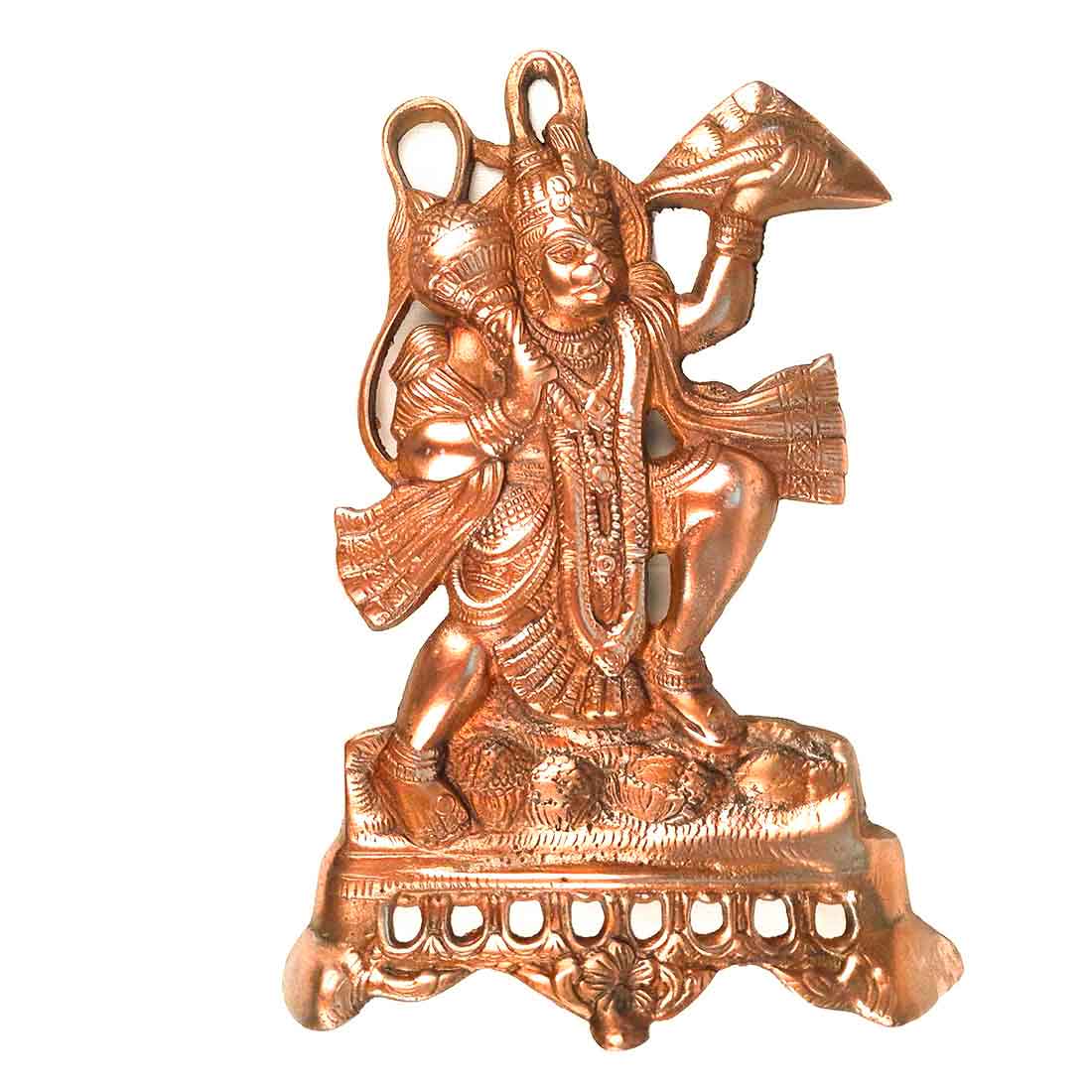 Lord Hanuman Wall Hanging - Metal Wall Decor - 11 Inch - ApkaMart