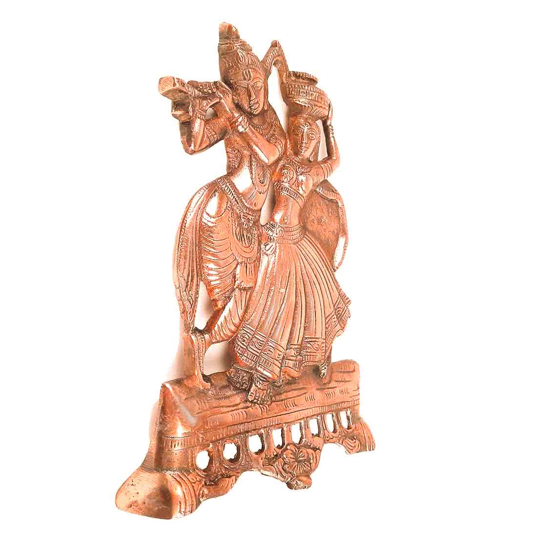 Radha Krishna Wall Hanging - Beautiful Radha Krishna Murti - 11 Inch - ApkaMart