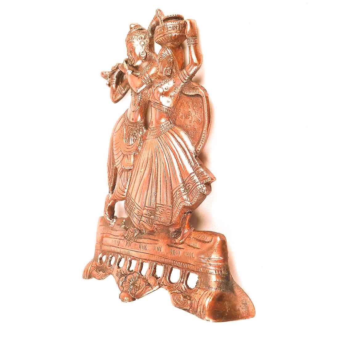 Radha Krishna Wall Hanging - Beautiful Radha Krishna Murti - 11 Inch - ApkaMart