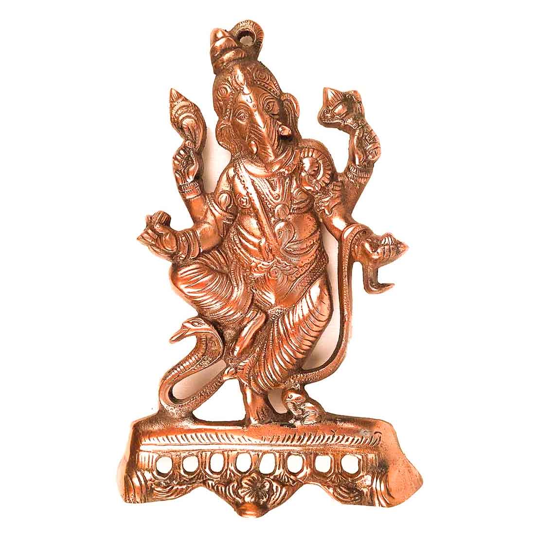 Ganesh - Wall Art Decor - For Pooja, Mandir & Home Decor - 11 Inch - ApkaMart