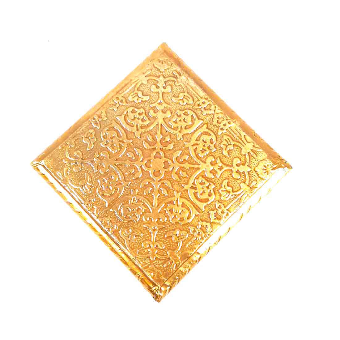 Pooja Bajot | Brass Chowki - For Pooja, Weddings & Festivals - Set of 2 (4,5 Inch) - ApkaMart