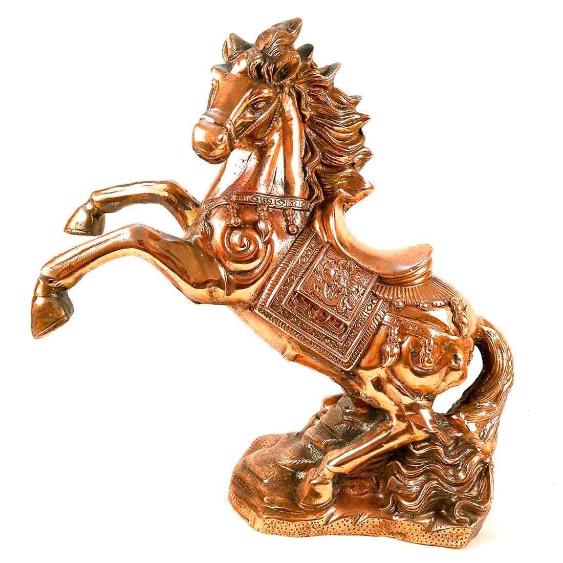 Antique Horse Showpiece - For Table Decor & Gifts - 15 Inch