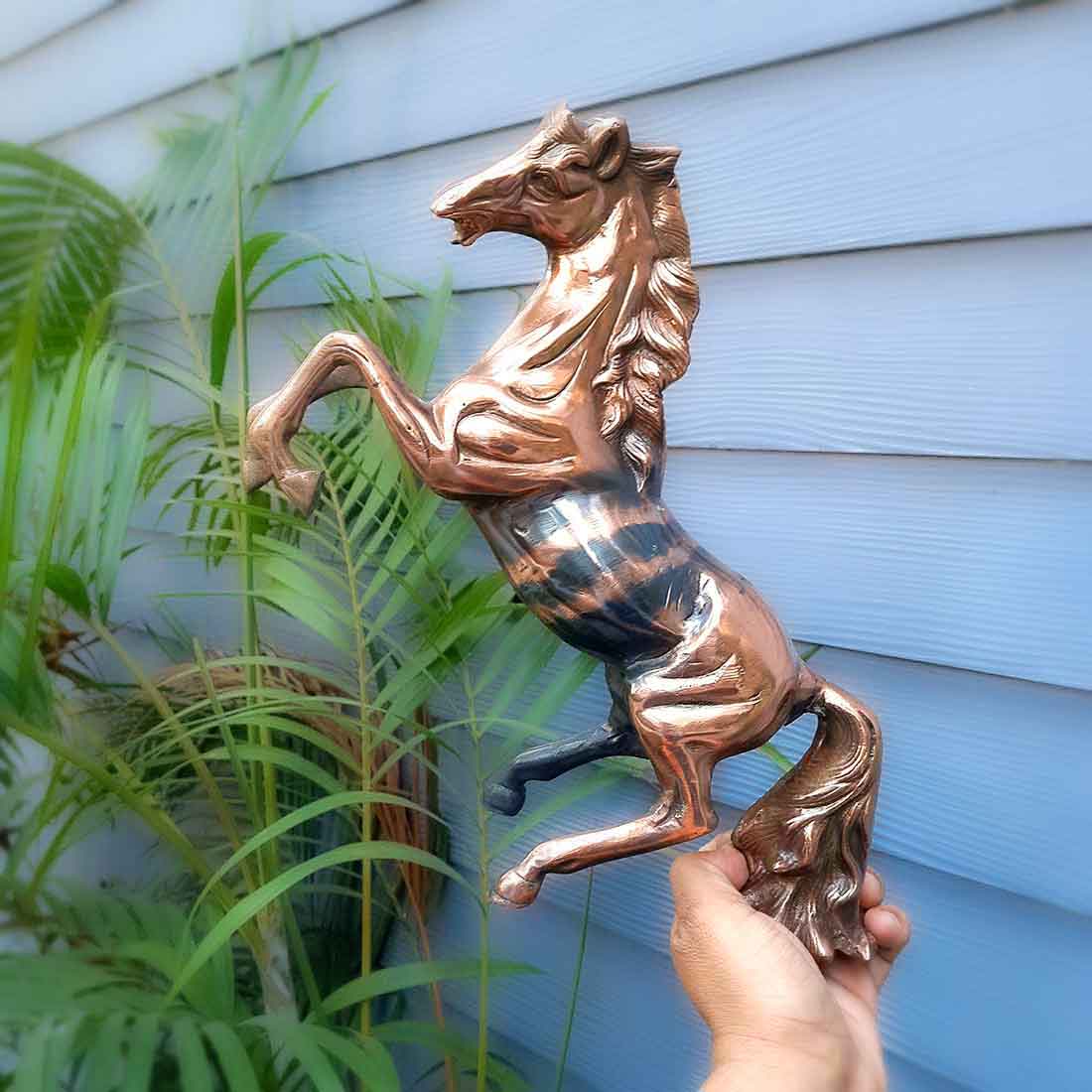 Antique Horse Showpiece - For Table Decor & Gifts - 12 Inch