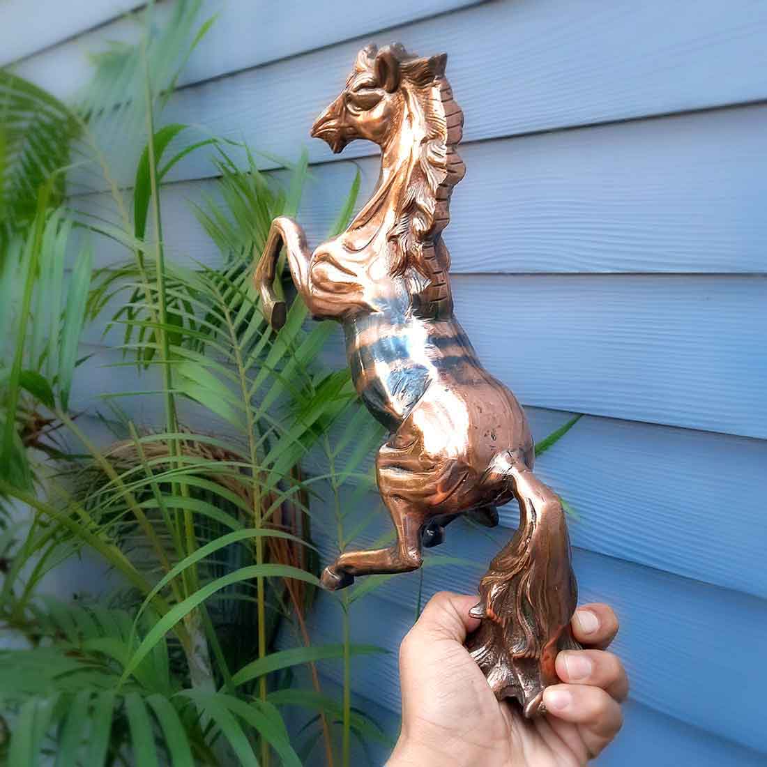 Antique Horse Showpiece - For Table Decor & Gifts - 12 Inch