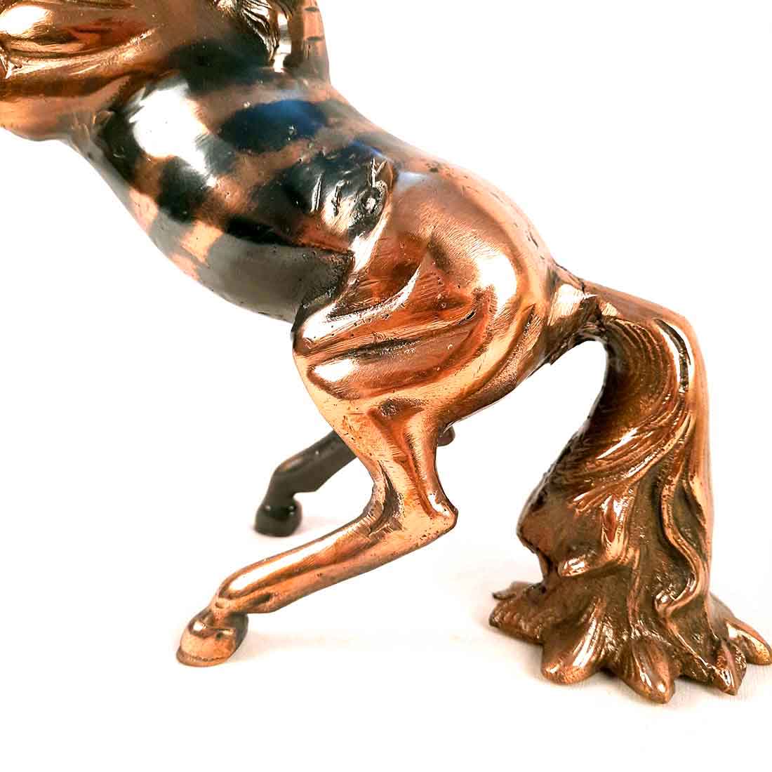 Antique Horse Showpiece - For Table Decor & Gifts - 12 Inch