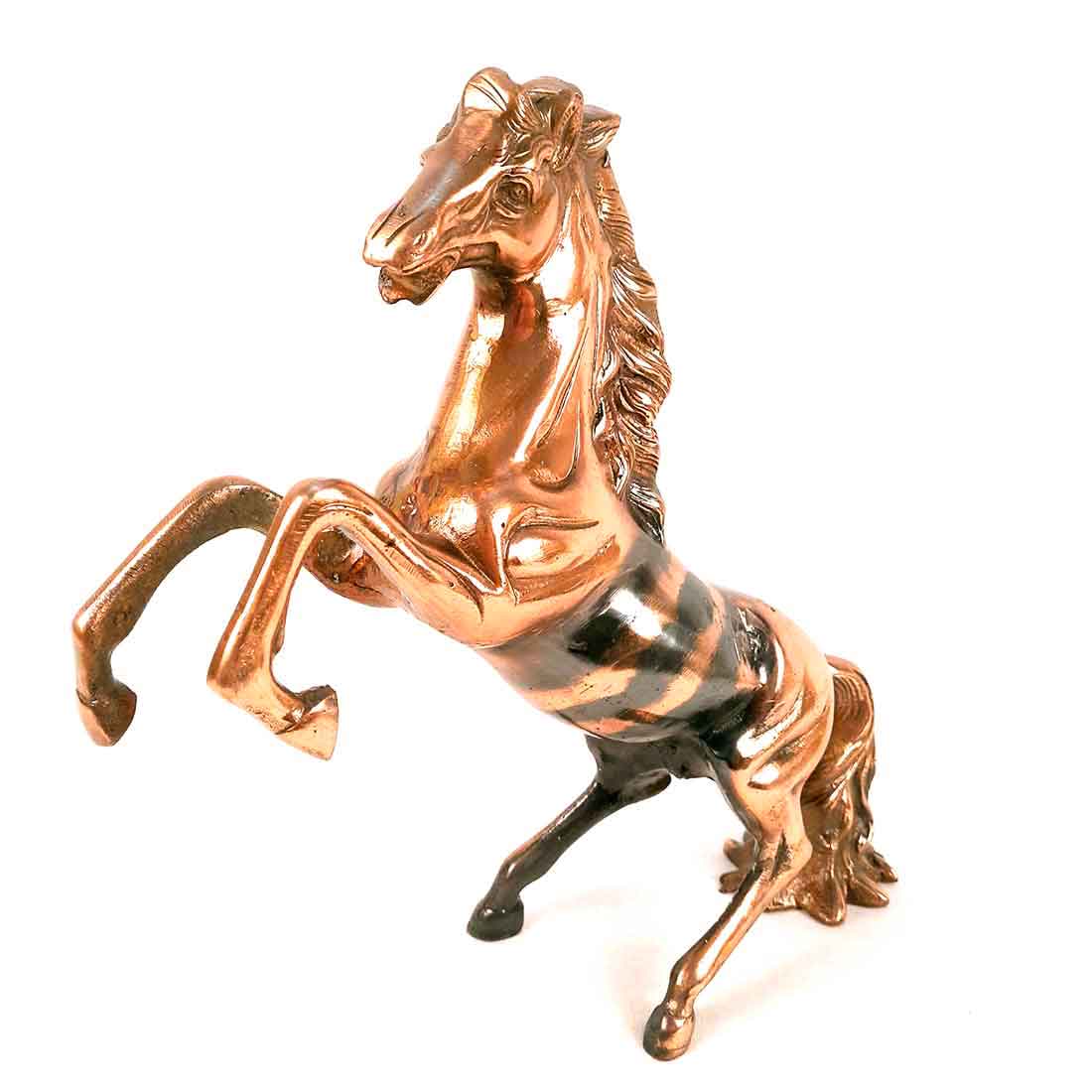 Antique Horse Showpiece - For Table Decor & Gifts - 12 Inch