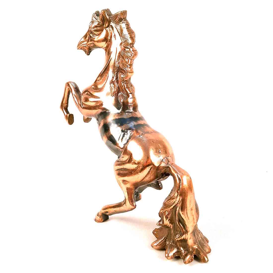 Antique Horse Showpiece - For Table Decor & Gifts - 12 Inch