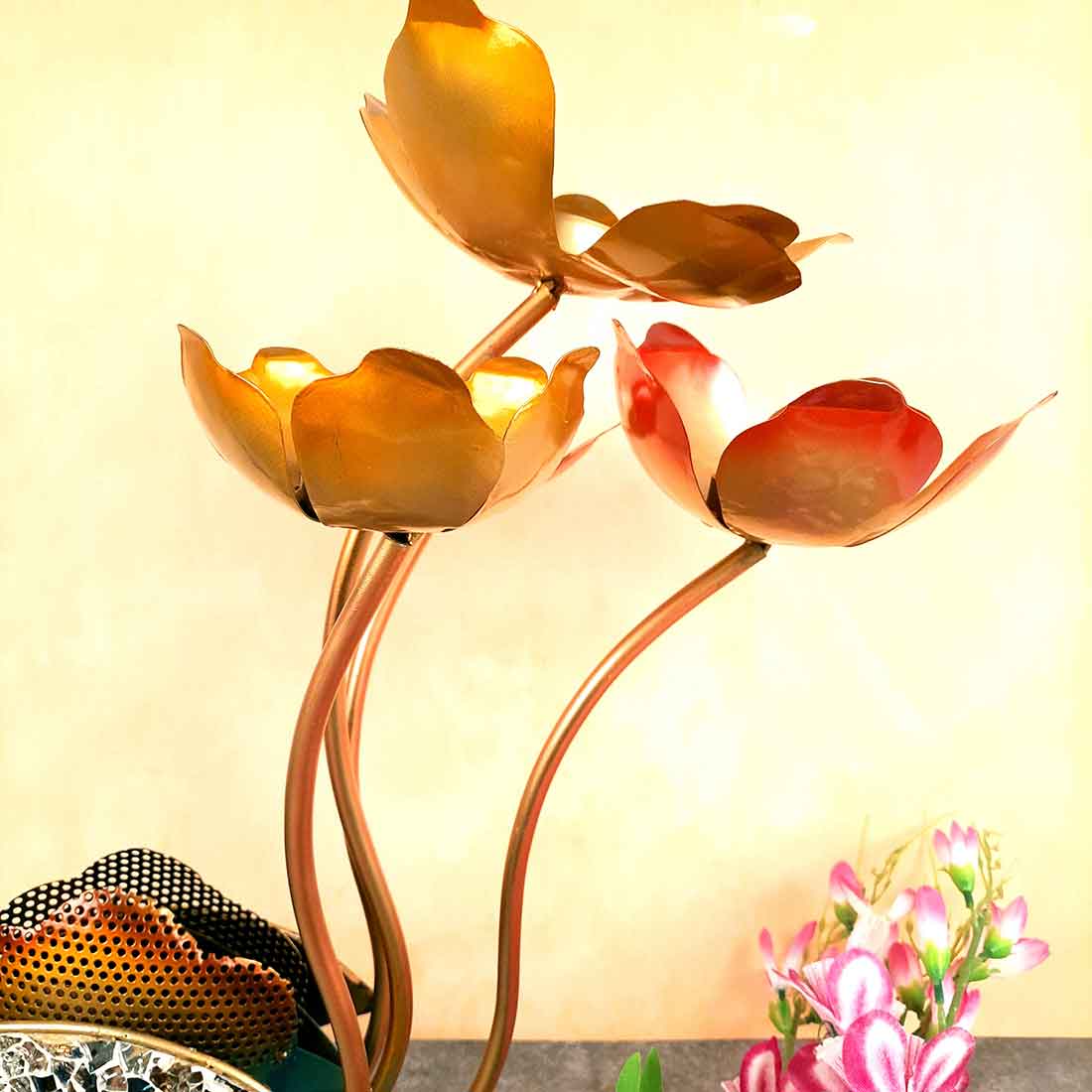 Peacock Showpiece - For Table Decor & Living Room- 18 Inch - ApkaMart