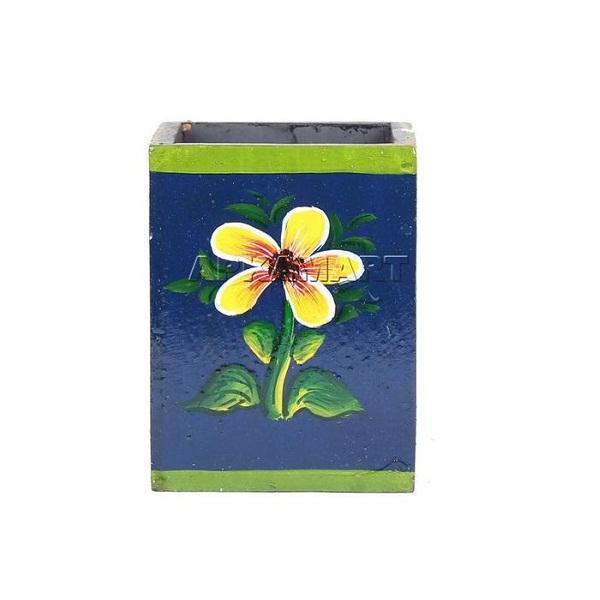 Pen Pencil Holder -Wooden Pen Stand -for Gifts - 4 Inch - ApkaMart