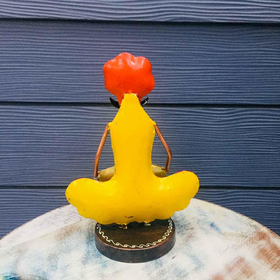 Musician Figurines - Musician Playing Dholak - 9 Inch - ApkaMart