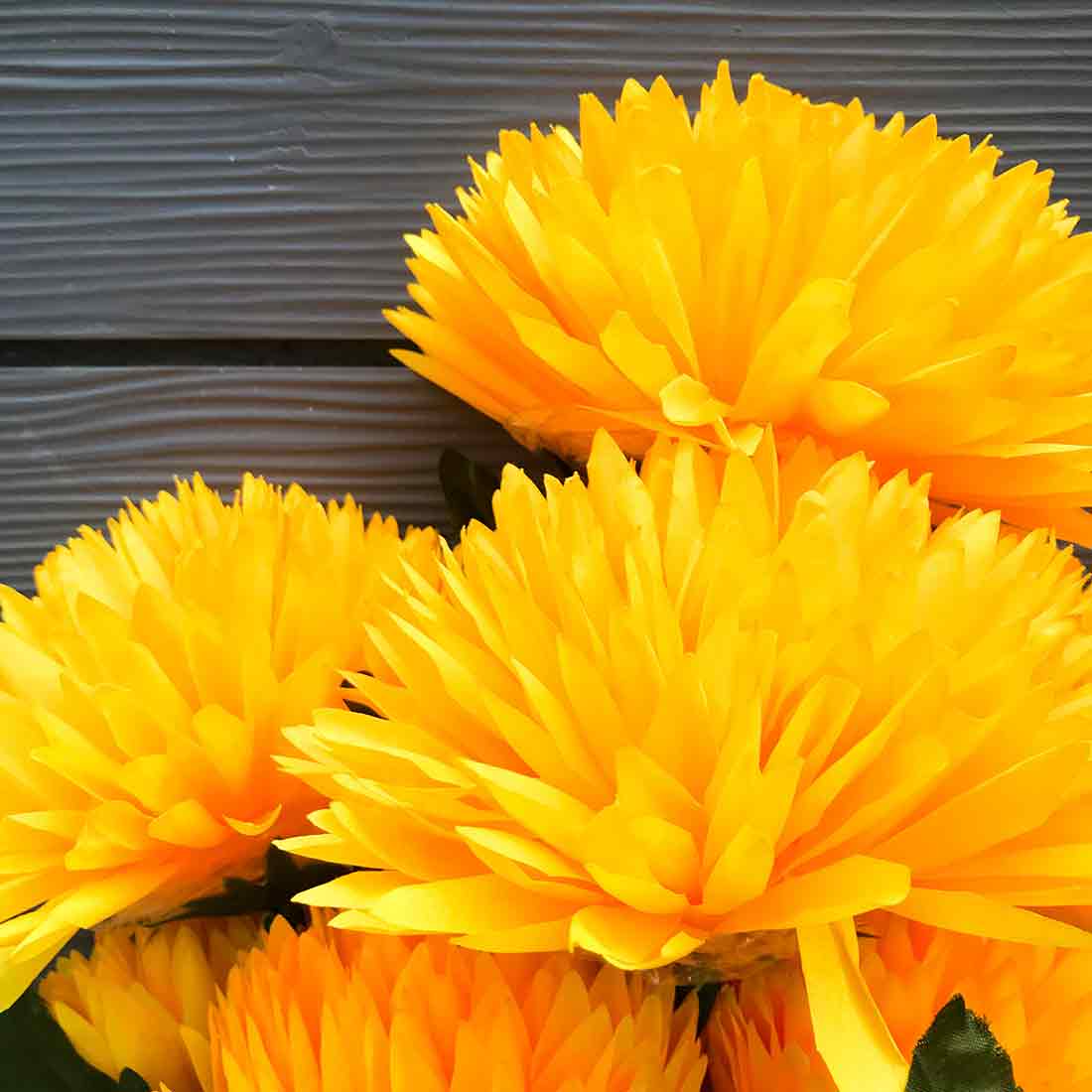 Artificial Flowers for Decoration - Yellow Flower - For Home Decoration - ApkaMart