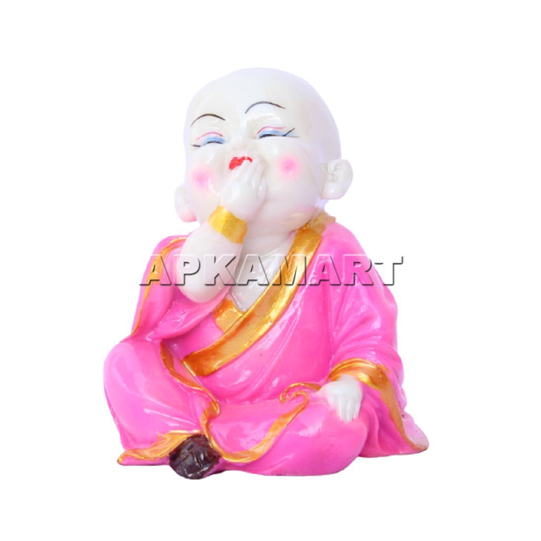 Baby Monk Showpiece - for Home  & Garden Decor - Set of 3 - ApkaMart