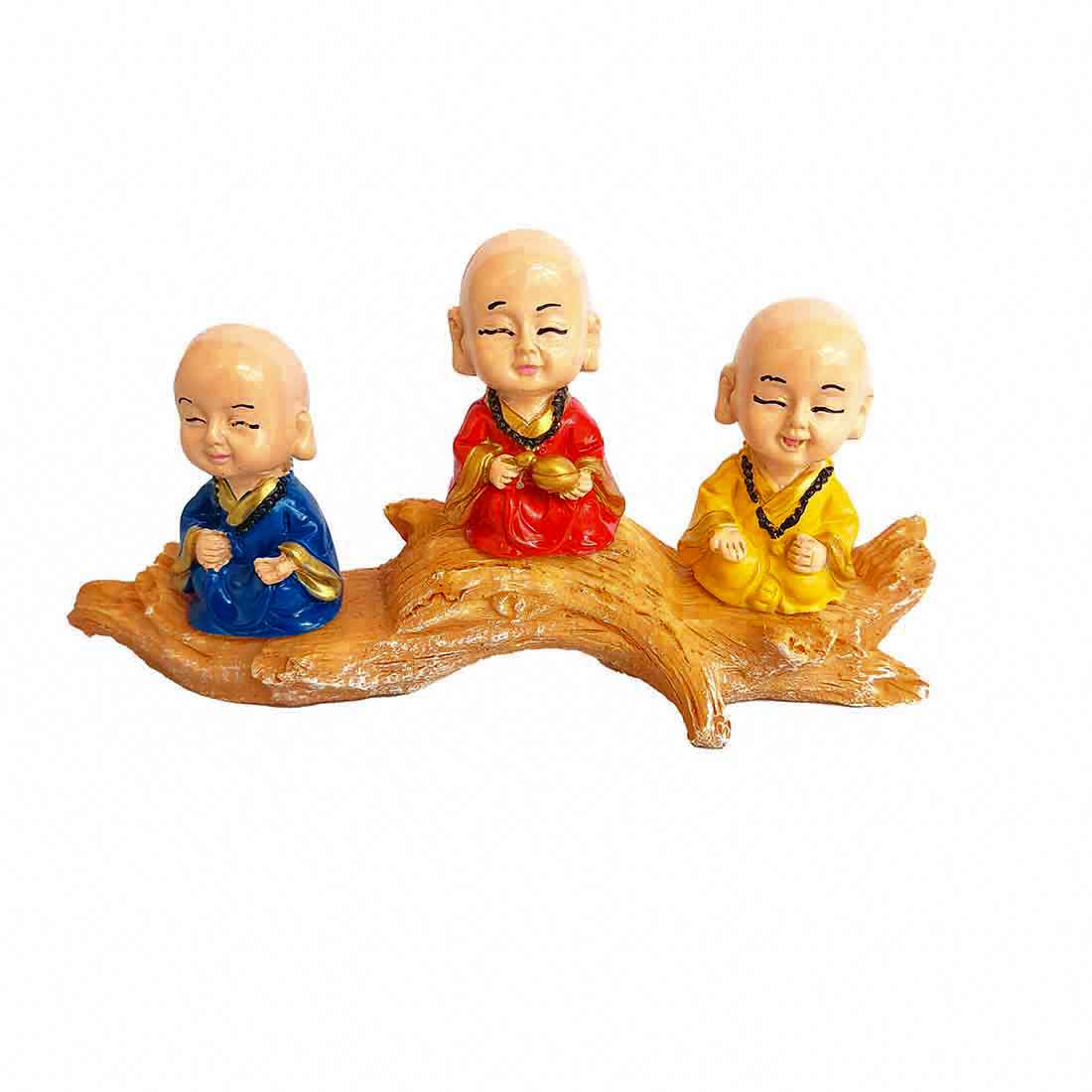 Baby Monk Showpiece - for Car Dashboard - 3 Inch - ApkaMart