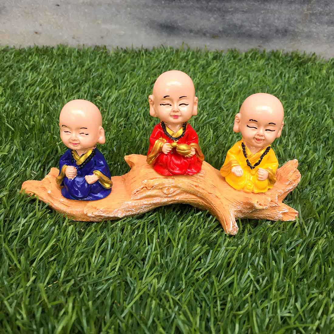 Baby Monk Showpiece - for Car Dashboard - 3 Inch - ApkaMart