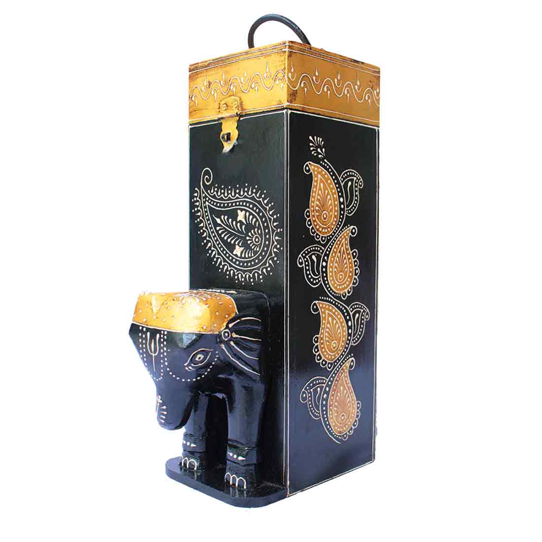 Wine Bottle Holder - Elephant Design - 14 Inch - ApkaMart