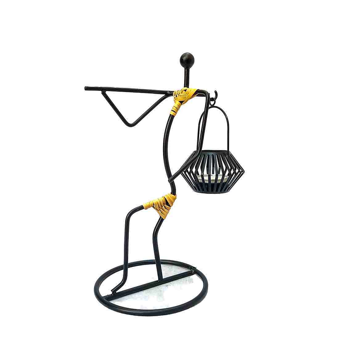 Candle Holder | Candle Stand for Dining Table | 9 Inch - ApkaMart