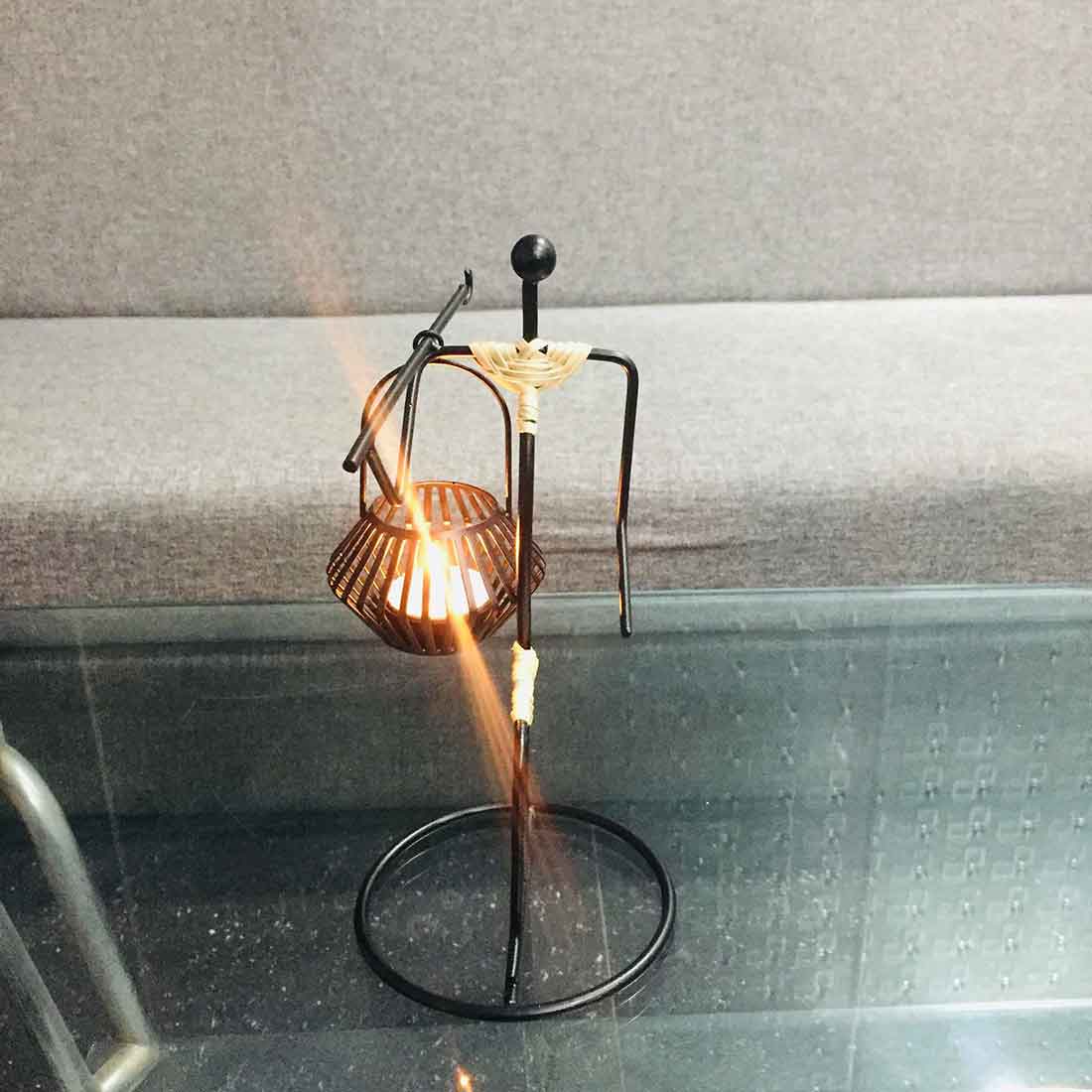 Candle Holder | Candle Stand for Dining Table | 9 Inch - ApkaMart