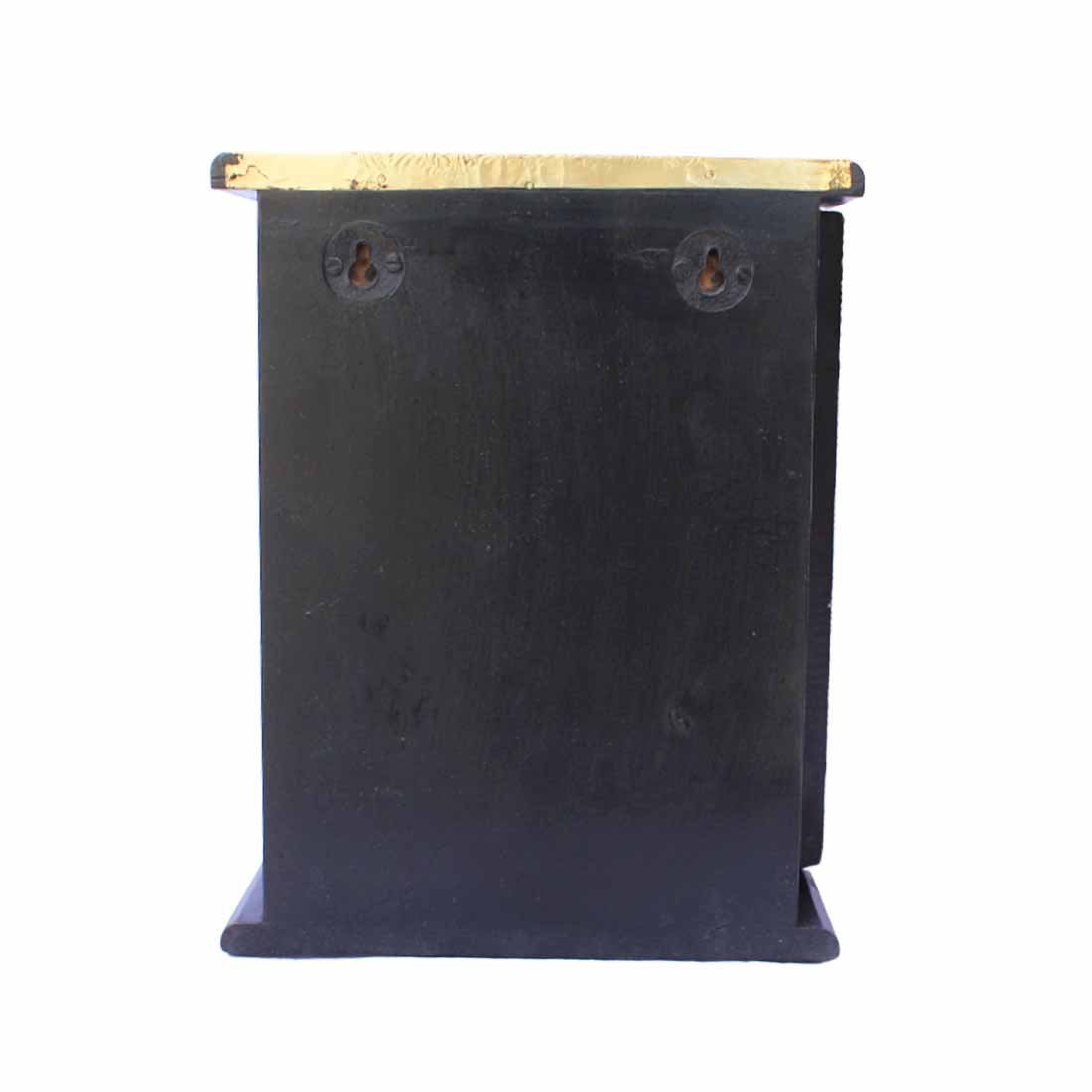 Key Holder - Box Design in Brass - 10 Inch - ApkaMart