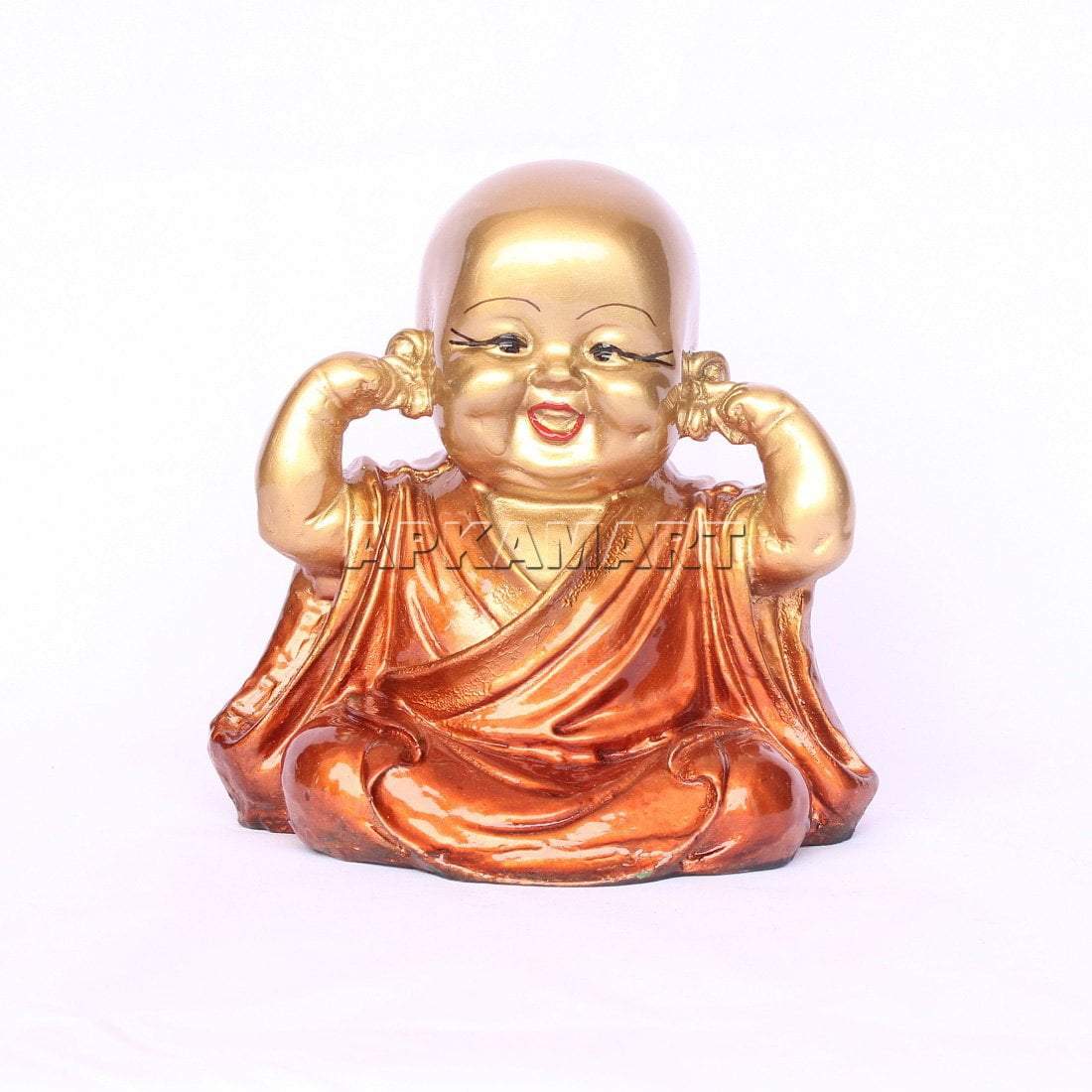 Baby Monk Showpiece - for Home & Garden Decor - Set of 3 - ApkaMart