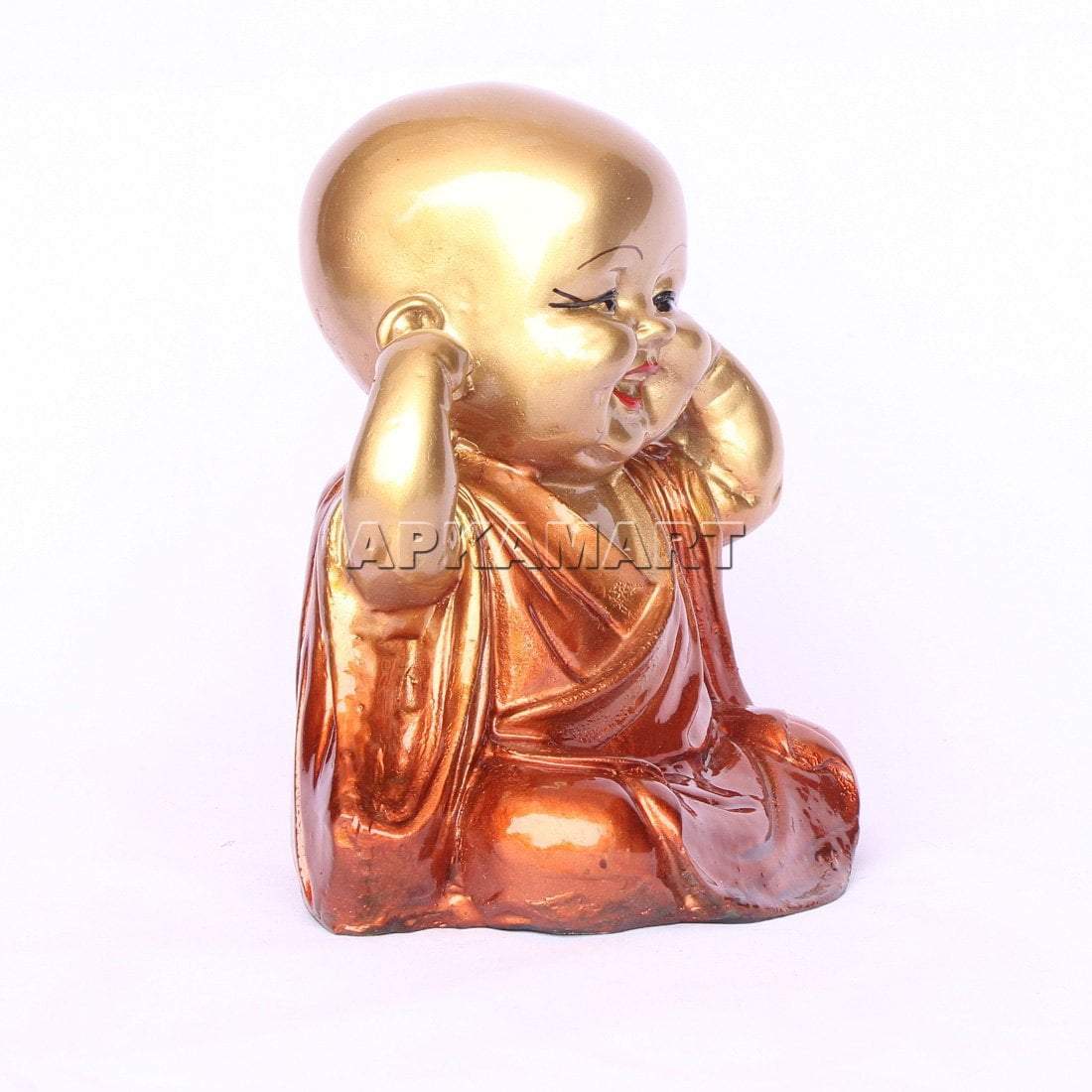 Baby Monk Showpiece - for Home & Garden Decor - Set of 3 - ApkaMart