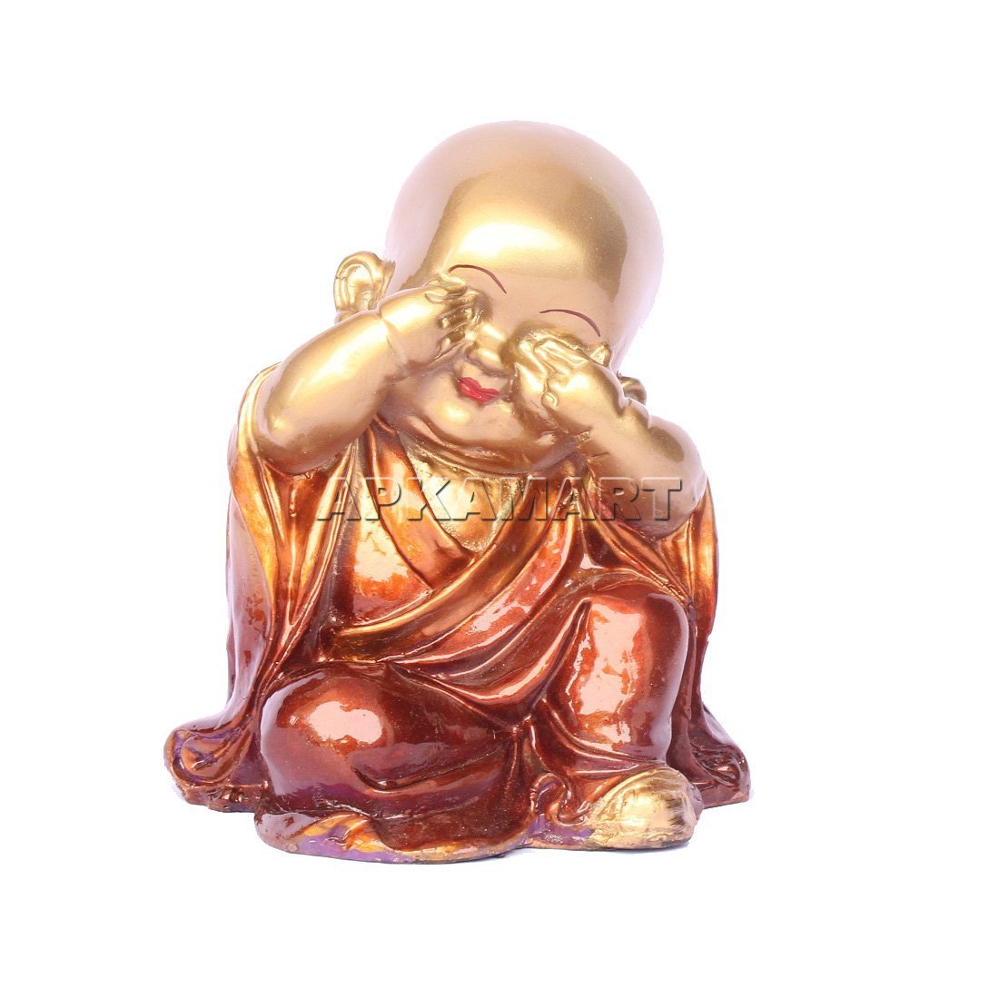 Baby Monk Showpiece - for Home & Garden Decor - Set of 3 - ApkaMart