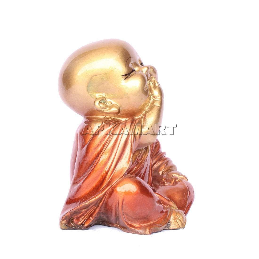 Baby Monk Showpiece - for Home & Garden Decor - Set of 3 - ApkaMart