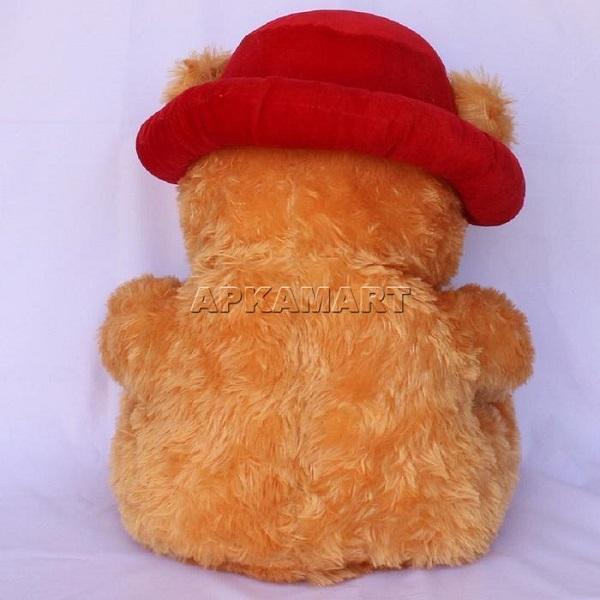 Brown Hat Teddy Bear - ApkaMart