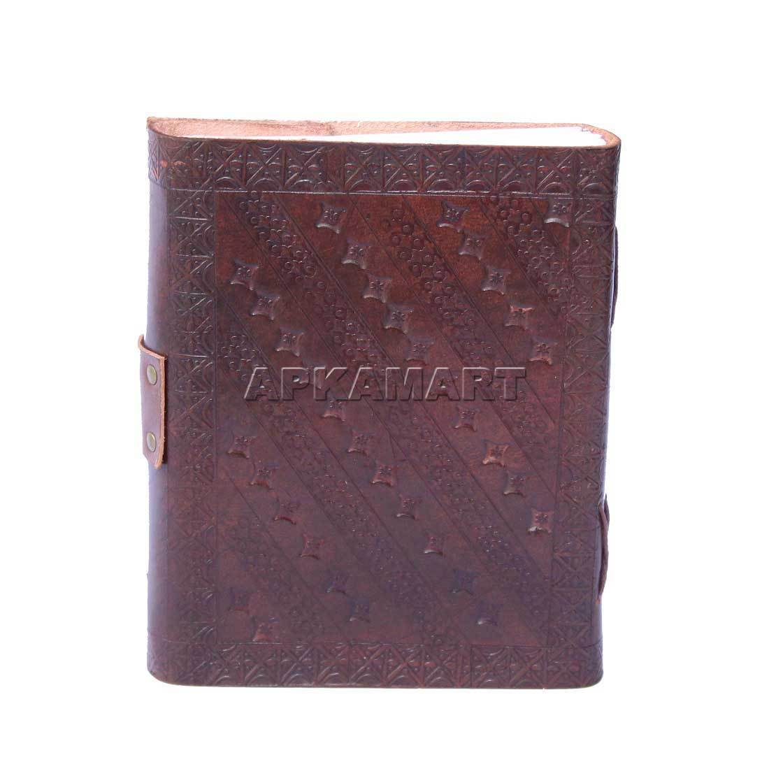 Personal Diary with Lock | Leather Journal - For Men & Women - 7 inch - ApkaMart