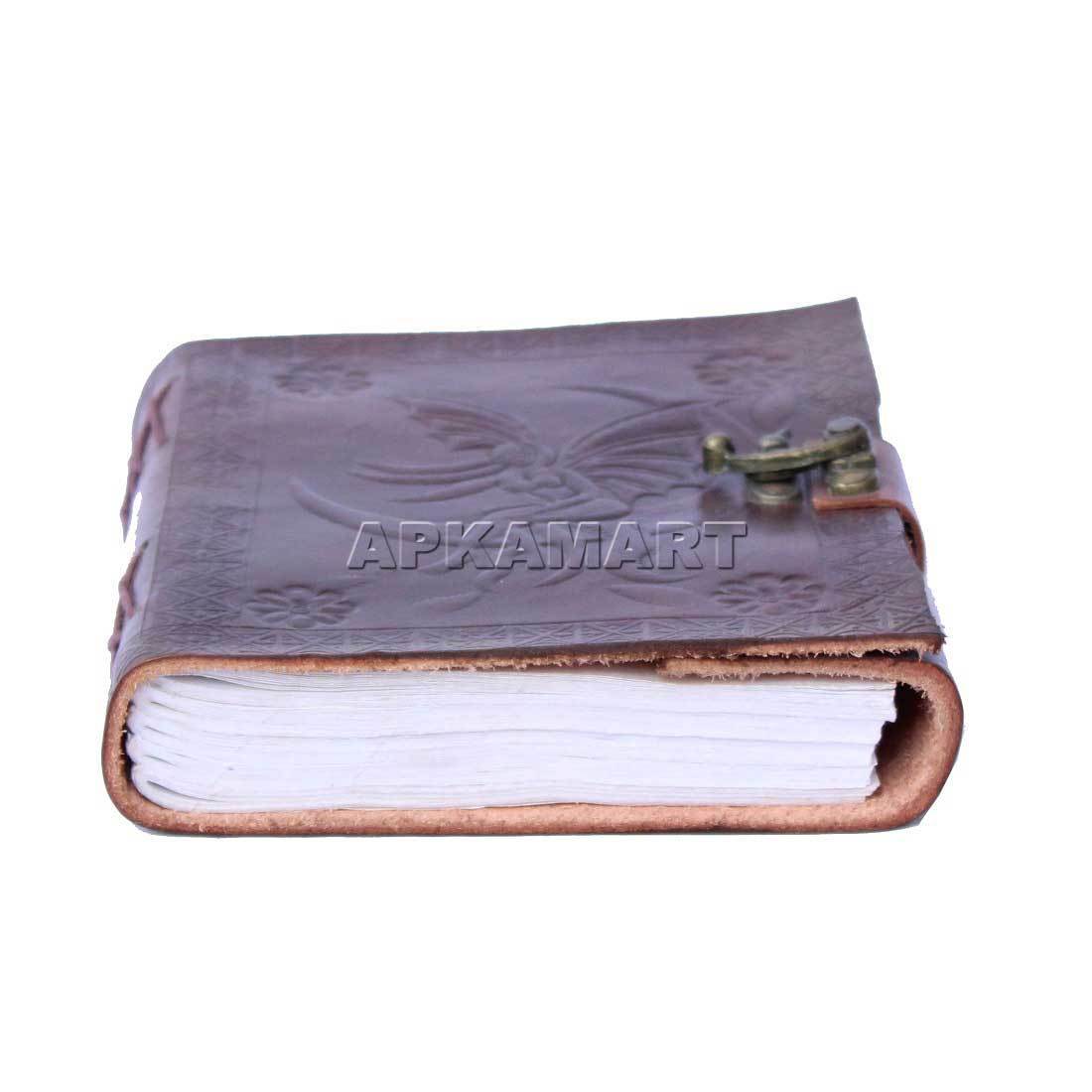 Personal Diary with Lock | Leather Journal - For Men & Women - 7 inch - ApkaMart
