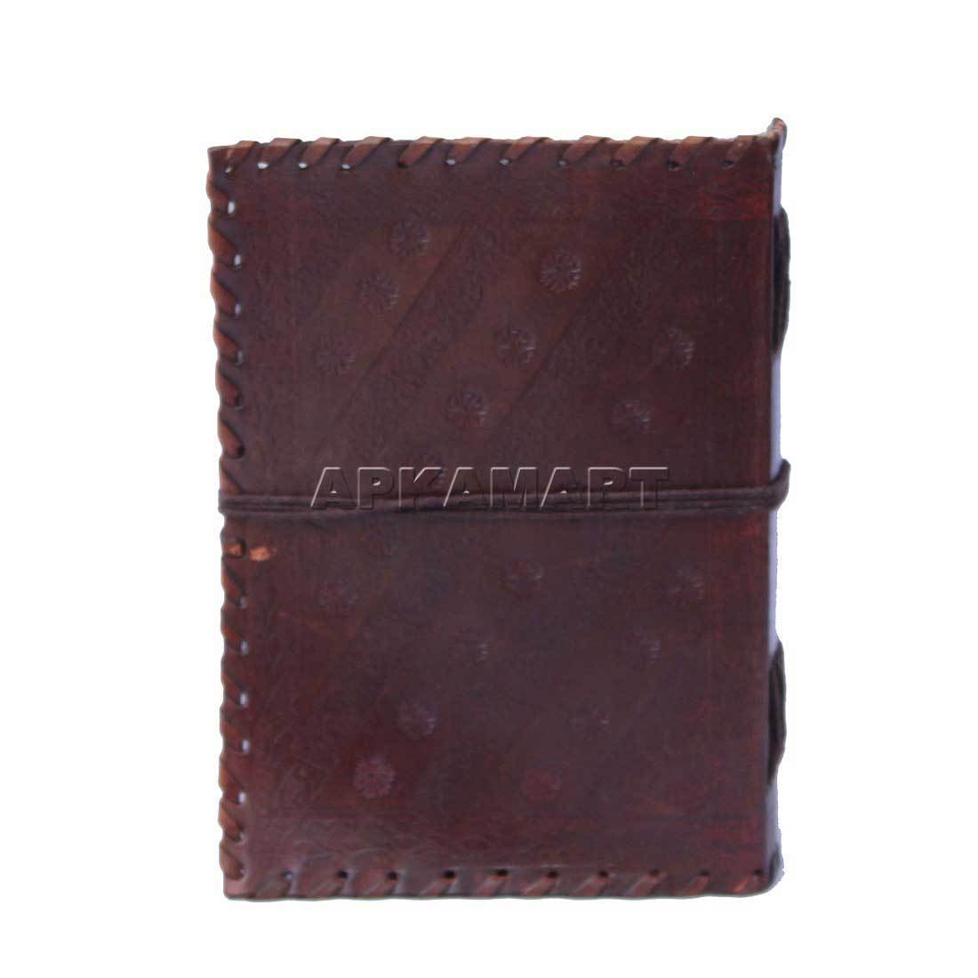 Personal Diary | Leather Journal - for Men & Women - 7 inch - ApkaMart