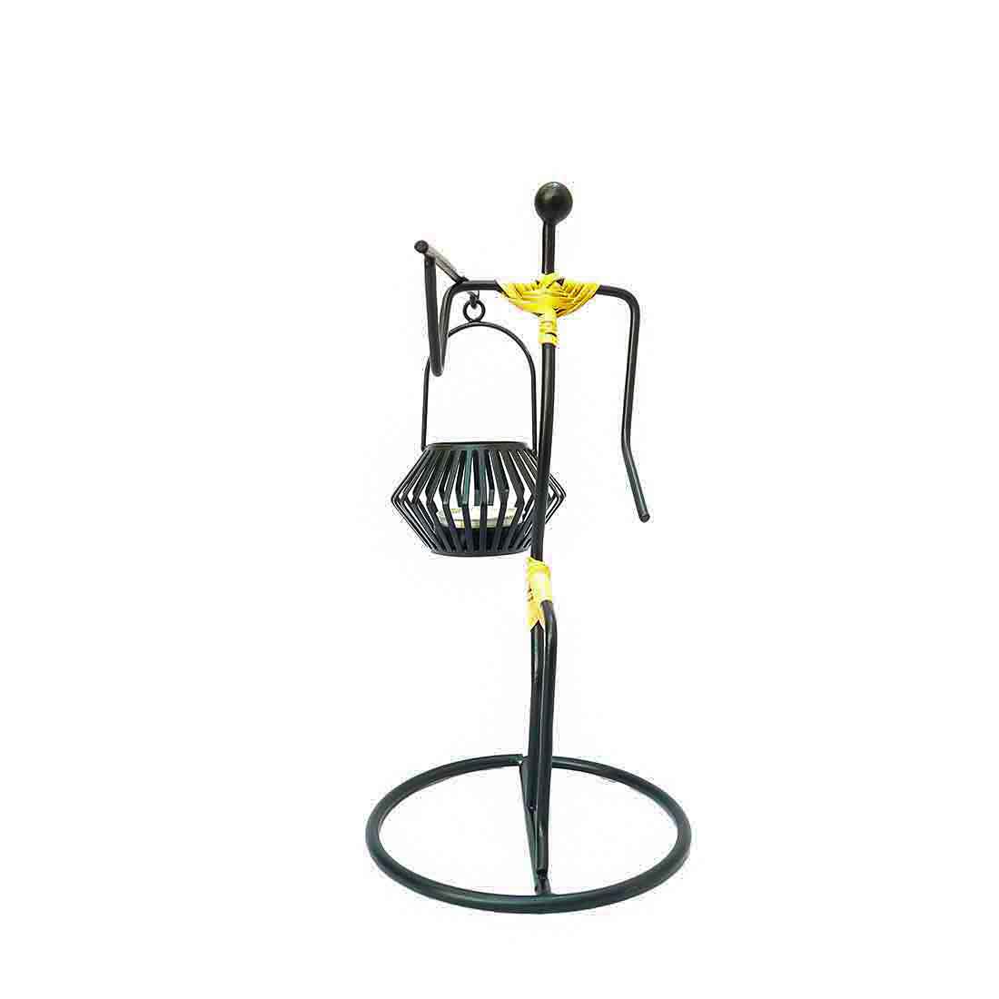 Candle Holder | Candle Stand for Dining Table | 9 Inch - ApkaMart