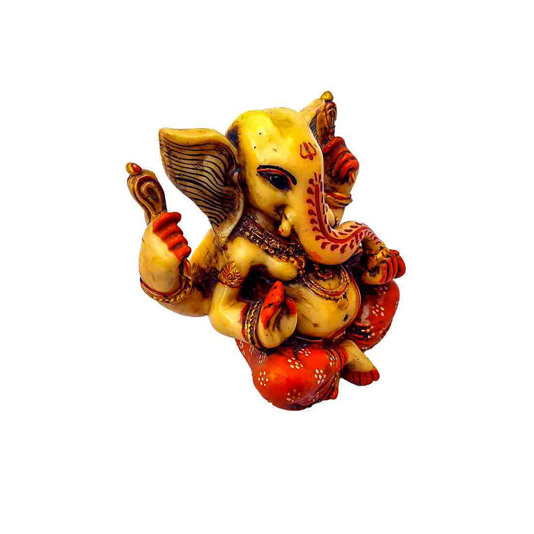 Ganesh Statue | Ganesh Idol for Home Entrance - 5 Inch - ApkaMart