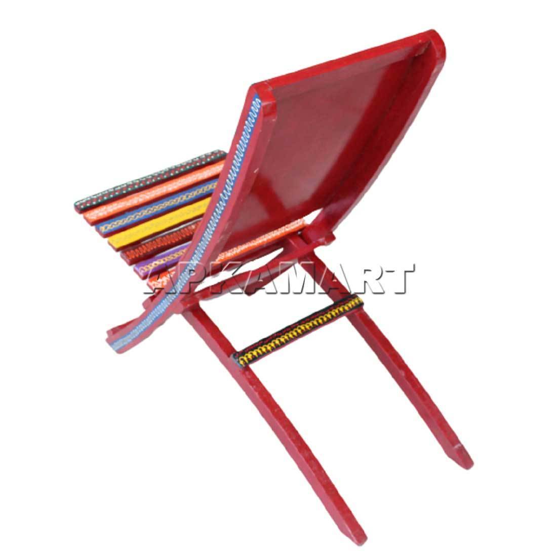 Wooden Chair Set of 2 - For Outdoor | Indoor | Balcony | Garden - 33 inch - ApkaMart