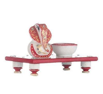 Lord Ganesha Statue | Chowki Ganeshji - 5 Inch - ApkaMart