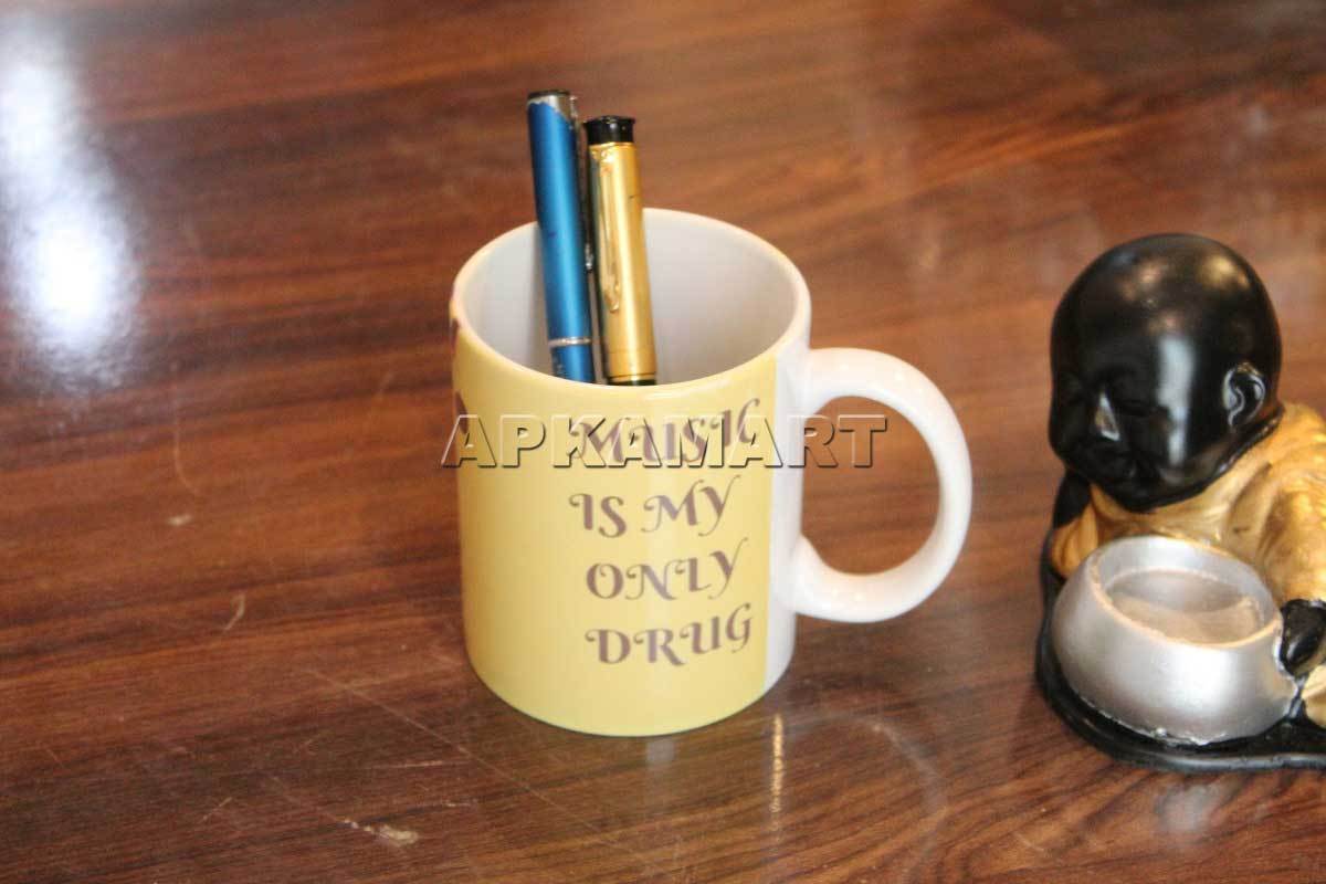 Unique Coffee Mug - for Tea, Coffee, Milk, Beverage - 4 Inch - ApkaMart