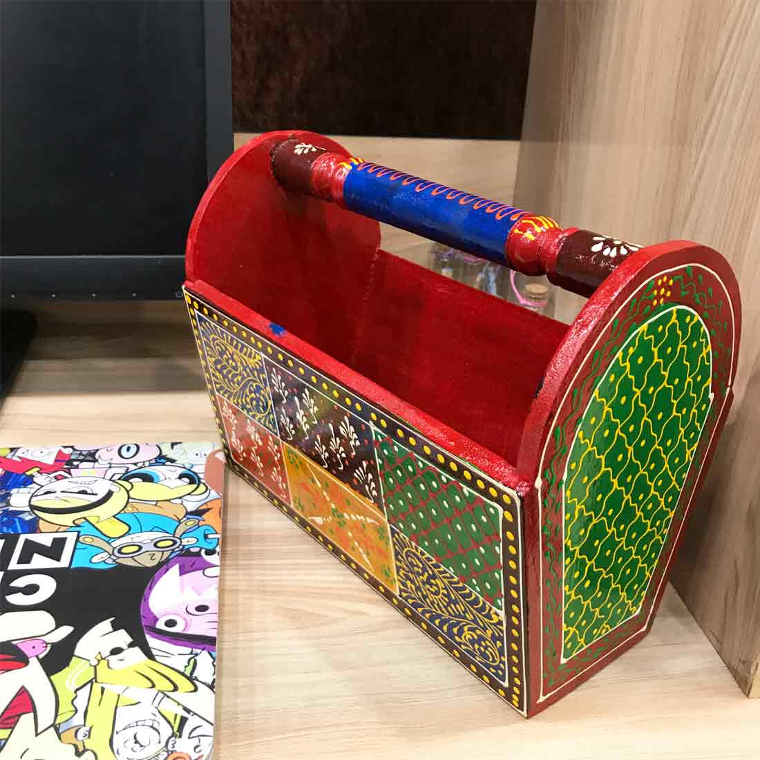 Magazine Stand | Magazine Rack for Office - 8 Inch - ApkaMart