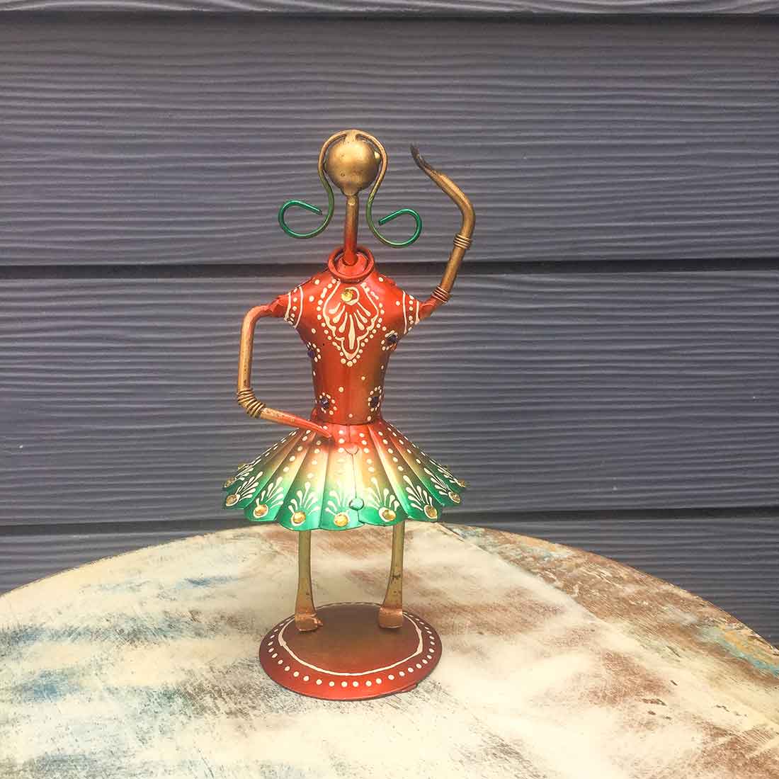 Dancing Lady - Female Figurines - For Side Table Decoration - 8 Inch - ApkaMart