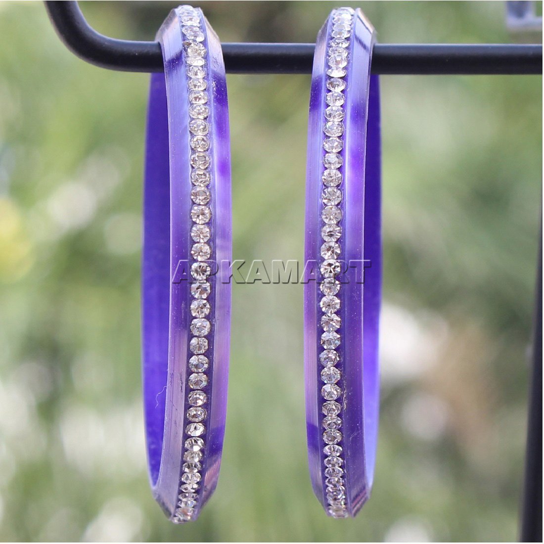 Dark Blue Beads Bangles - ApkaMart