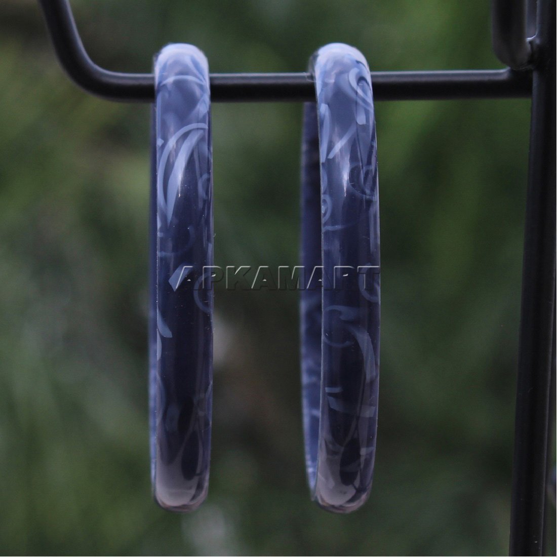 Dark Blue Multicolor Bangles - ApkaMart