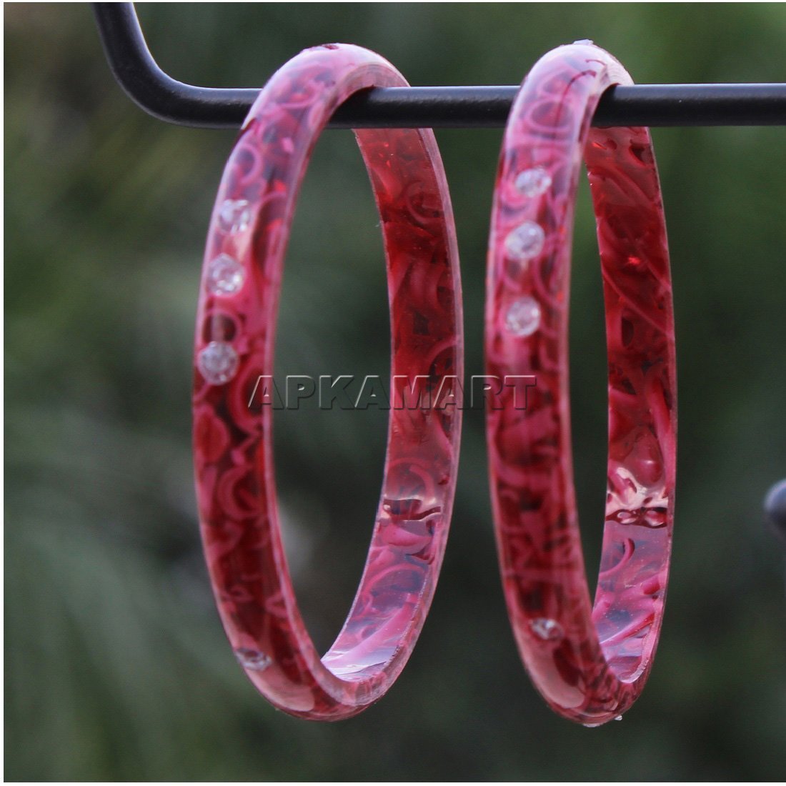 Dark Red Bangles - ApkaMart