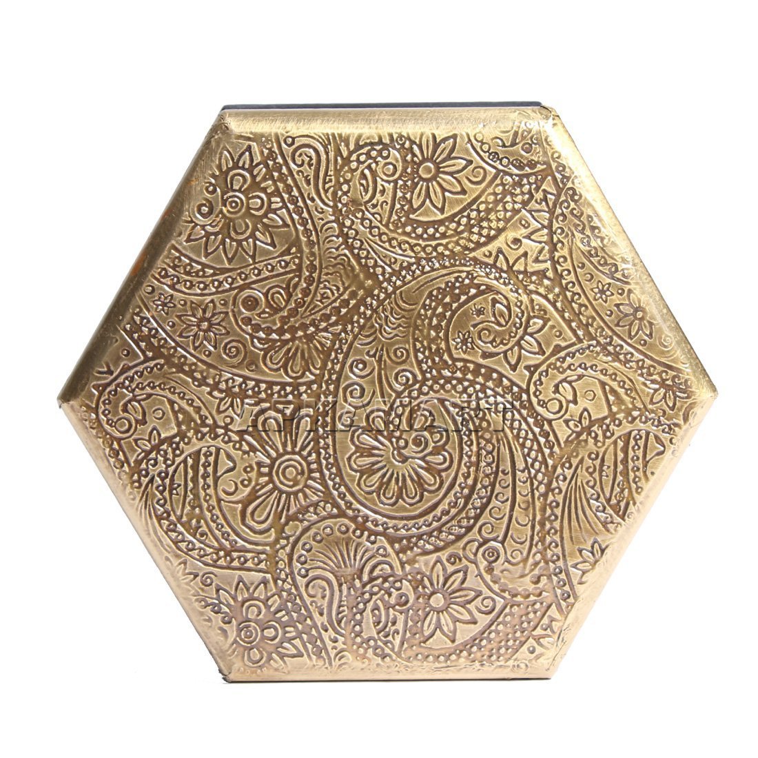 Brass Jewellery Box | Decorative Box - For Earring & Necklace - 7 Inch - ApkaMart