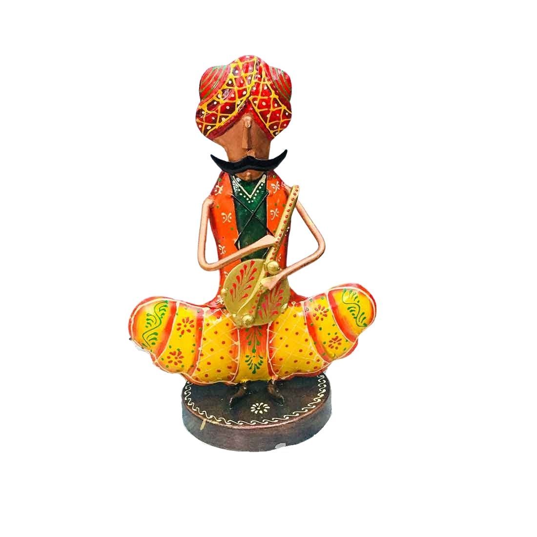 Musician Showpiece | Antique Showpiece - For Center Table Decoration-  9 Inch - ApkaMart