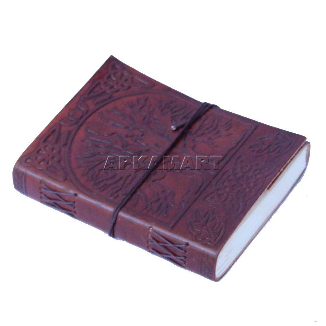 Vintage Handmade Diary | Travel Diary - Gift for Men - 6 inch - ApkaMart