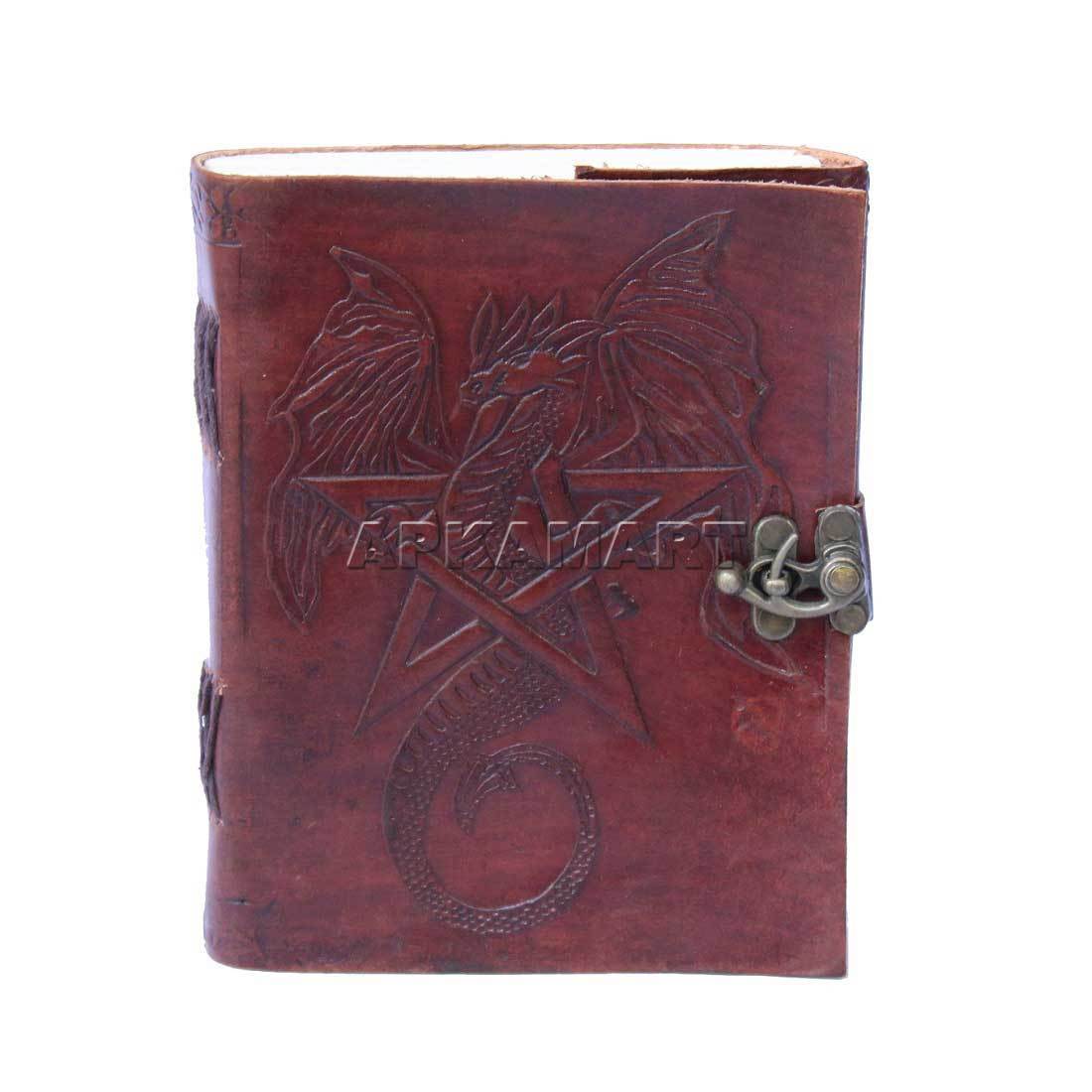 Leather Journal Notebook | Travel Diary - For Birthday & Anniversary Gift - 7 inch - ApkaMart