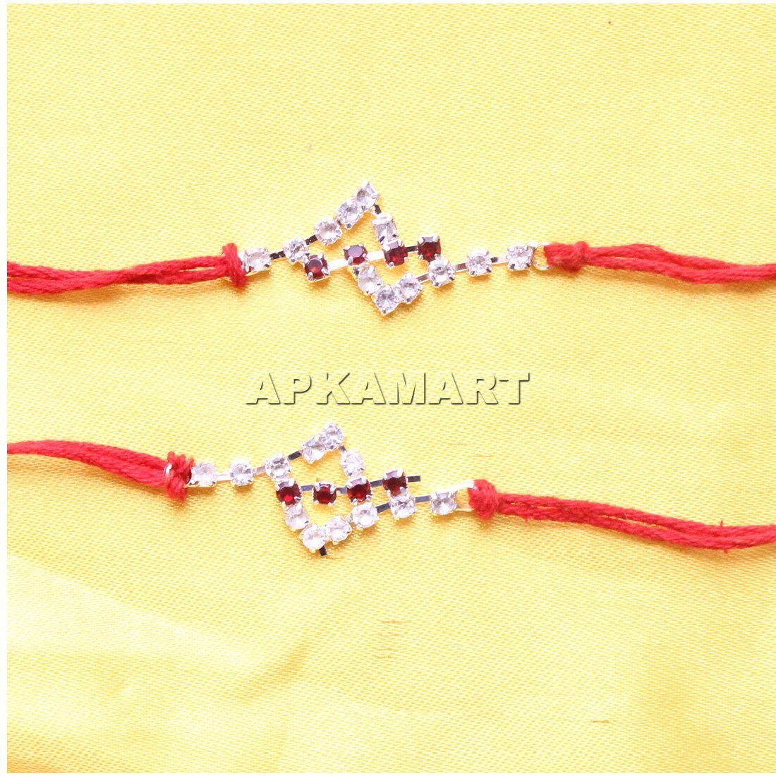 Dual Celebration Rakhi Set - ApkaMart