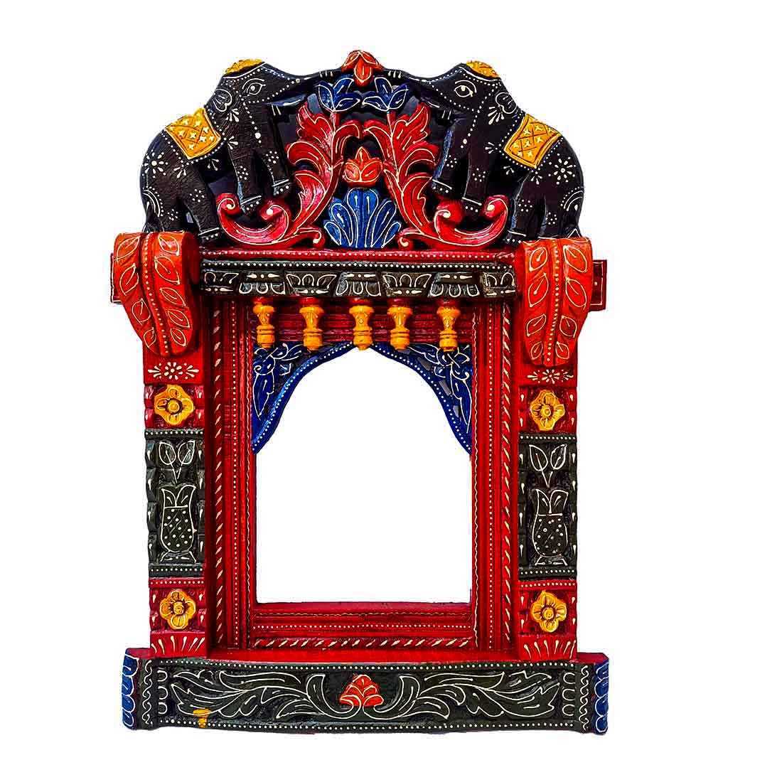 Elephant Design Jharokha - For Home Decor & Gifts - 27 Inch - ApkaMart